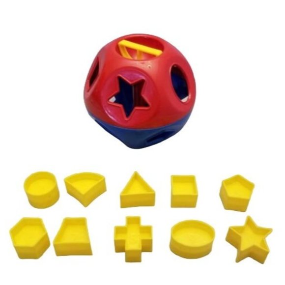 Tupperware Toys Tupperware Shapeoball Toy Sorter Complete W Shapes